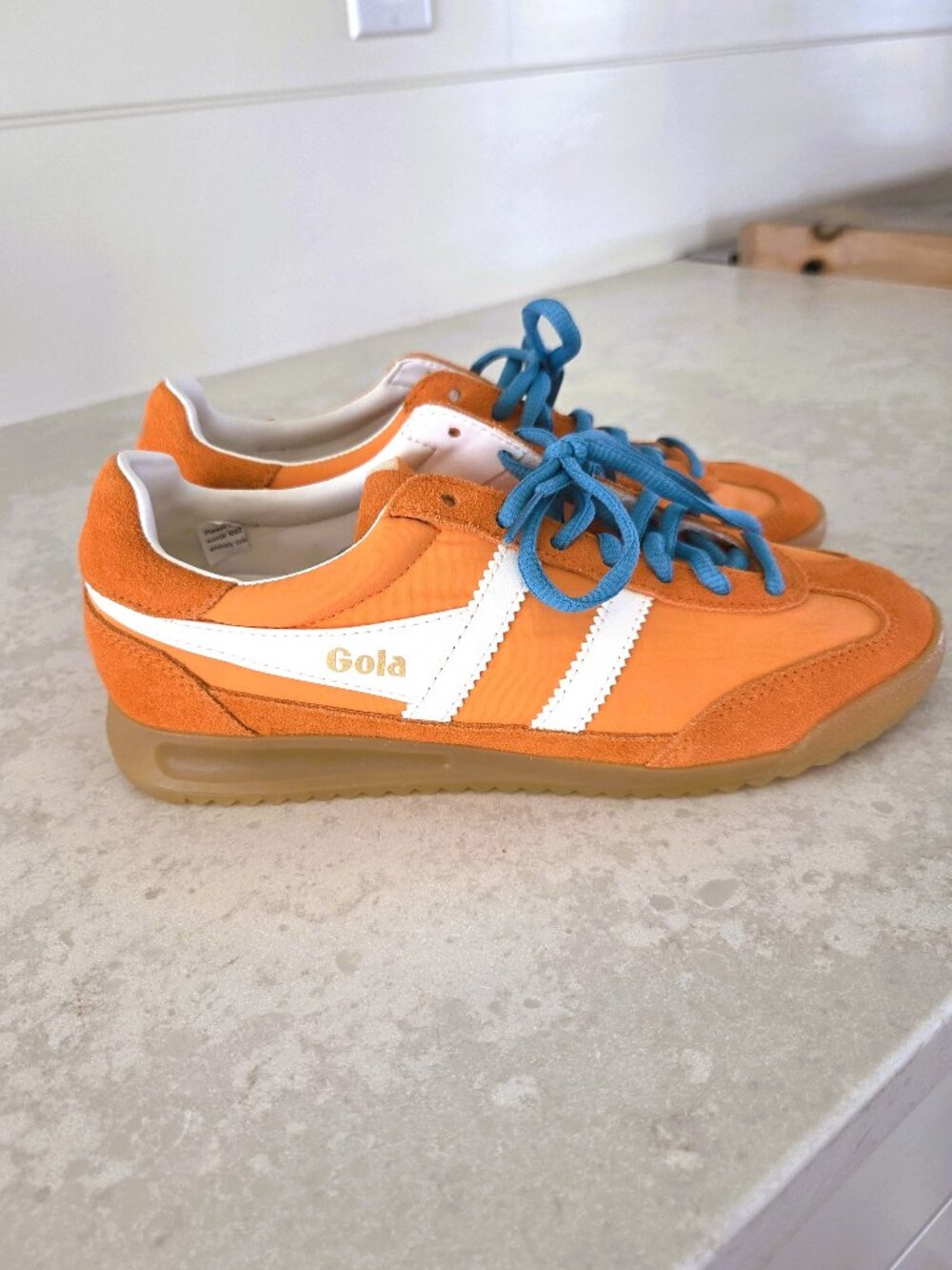 Gola Firefly Sneakers Clementine/Coral Rose Tennis Shoes Women's Size 7 - Picture 3 of 11
